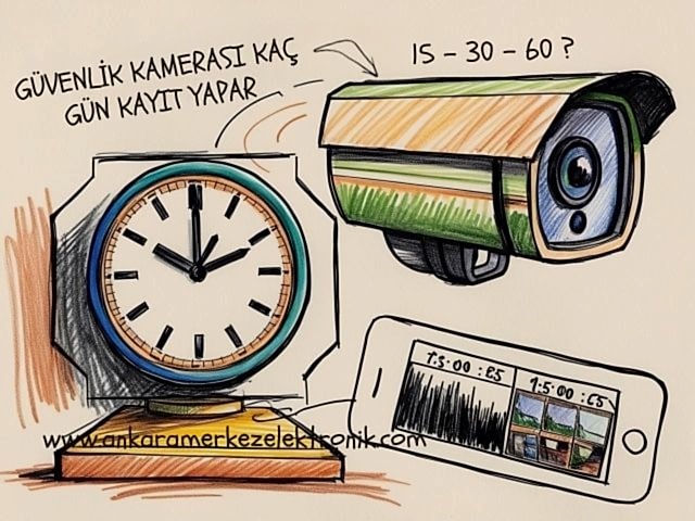 Güvenlik Kamerası Kaç Gün Kayıt Yapar